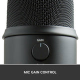 Blue Yeti USB streaming microphone black, UK version