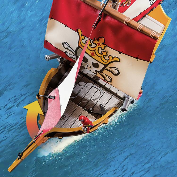 Playmobil Deeper Pirate Vessel floating pirate ship 28cm, UK version