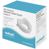 Aidapt raised toilet seat 4 inch, UK version