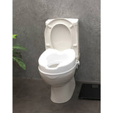 Aidapt raised toilet seat 4 inch, UK version