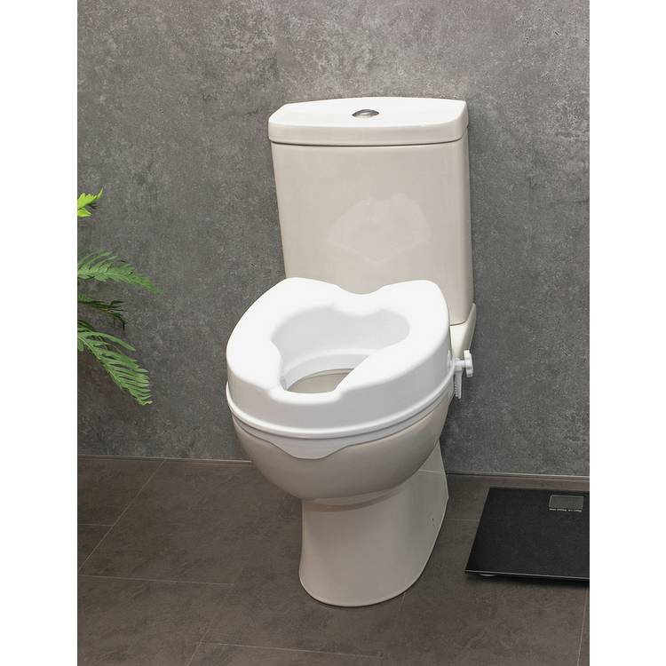 Aidapt raised toilet seat 4 inch, UK version