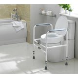 Aidapt raised toilet seat 4 inch, UK version