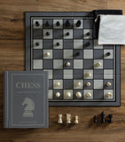 Vintage bookshelf chess board game (British brand)