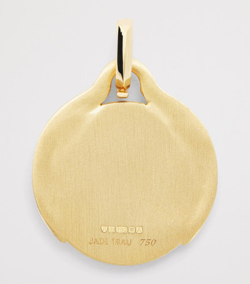 Jade Trau Diana Charm yellow gold diamond, UK version