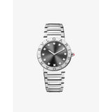selfridges Bulgari Bulgari Stainless Steel and Diamond Watch- Buy online at McGrocer