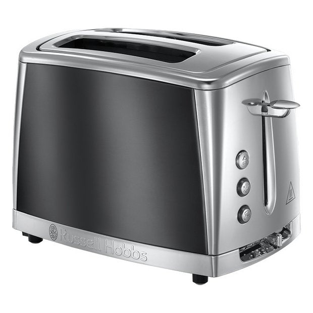 Russell Hobbs Luna 2 Slice Toaster grey - British product