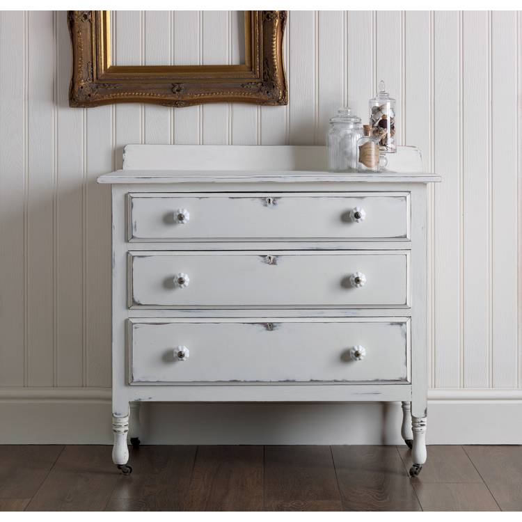 Rust-Oleum chalky furniture paint Antique White 750ml, imported from the UK