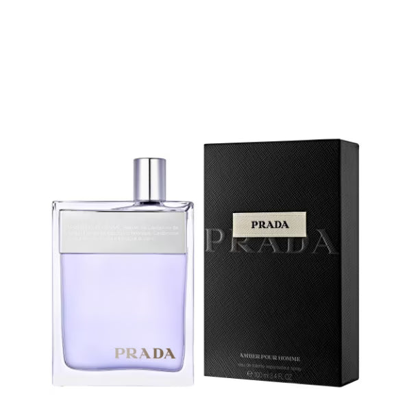 Prada Amber Pour Homme Eau de Toilette 100ml, imported from the UK