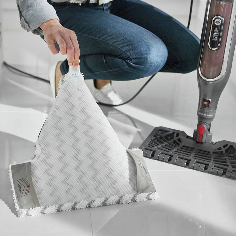 Shark Klik n' Flip Smartronic Deluxe steam mop, imported from the UK