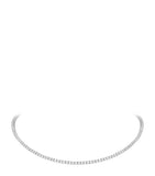 Boucheron white gold and diamond necklace (British brand)