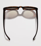 Le Specs oval sunglasses with khaki gradient lenses (British brand)