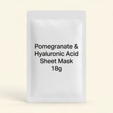 Soap & Glory pomegranate hyaluronic acid sheet mask (British brand)