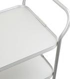 Kaymet aluminium diamond-embossed three-tiered trolley, UK version
