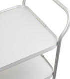 Kaymet aluminium diamond-embossed three-tiered trolley, UK version