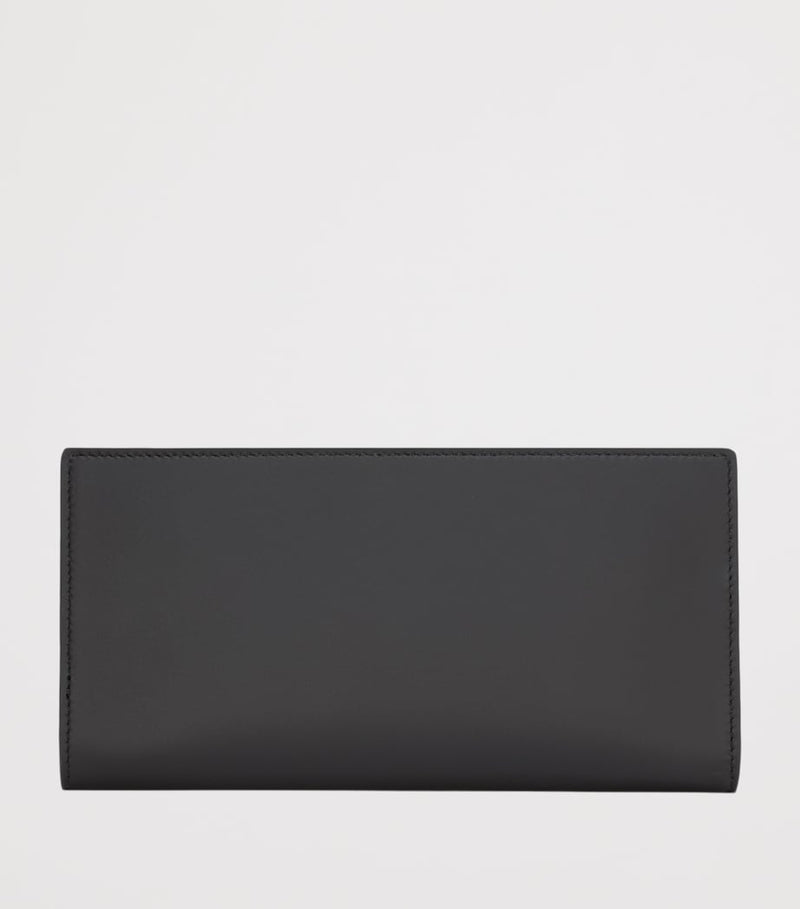 Saint Laurent large leather zip-around wallet, UK version