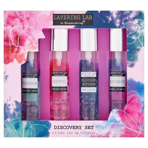 Superdrug Layering Lab EDT Discovery Set x4 GOODS Superdrug