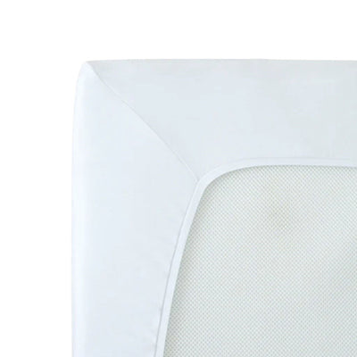 Superdrug The Tiny Bed Co. GOTS Organic Cotton Baby Fitted Sheet for SnuzKot Cot Mattress (117 x 68cm)- Buy online at McGrocer