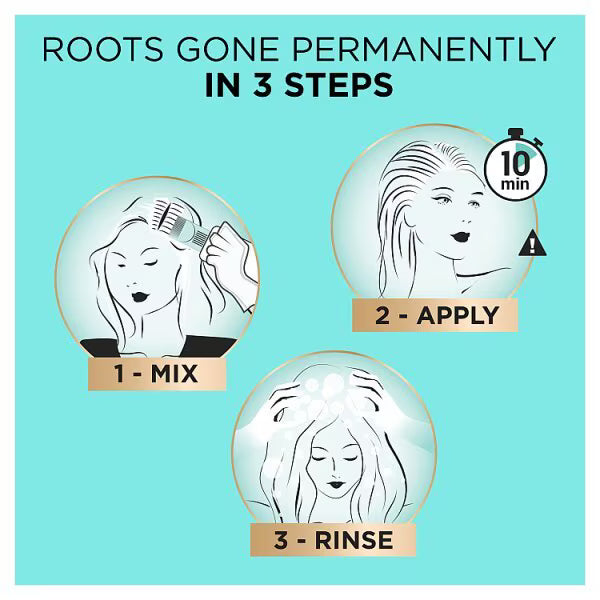 L'Oréal Paris Magic Retouch root concealer black, UK version