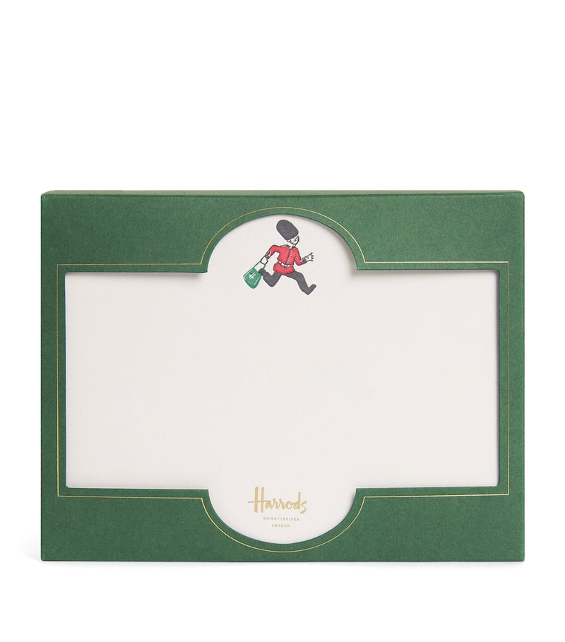 Harrods running King's Guard cards set (British brand)