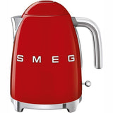 Smeg KLF03 red retro jug kettle 1.7L, UK version