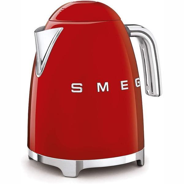 Smeg KLF03 red retro jug kettle 1.7L, UK version
