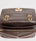 Valentino Garavani lambskin chevron shoulder bag medium, UK version