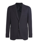 Lardini Virgin Wool Blazer Men's Tailored Blazer