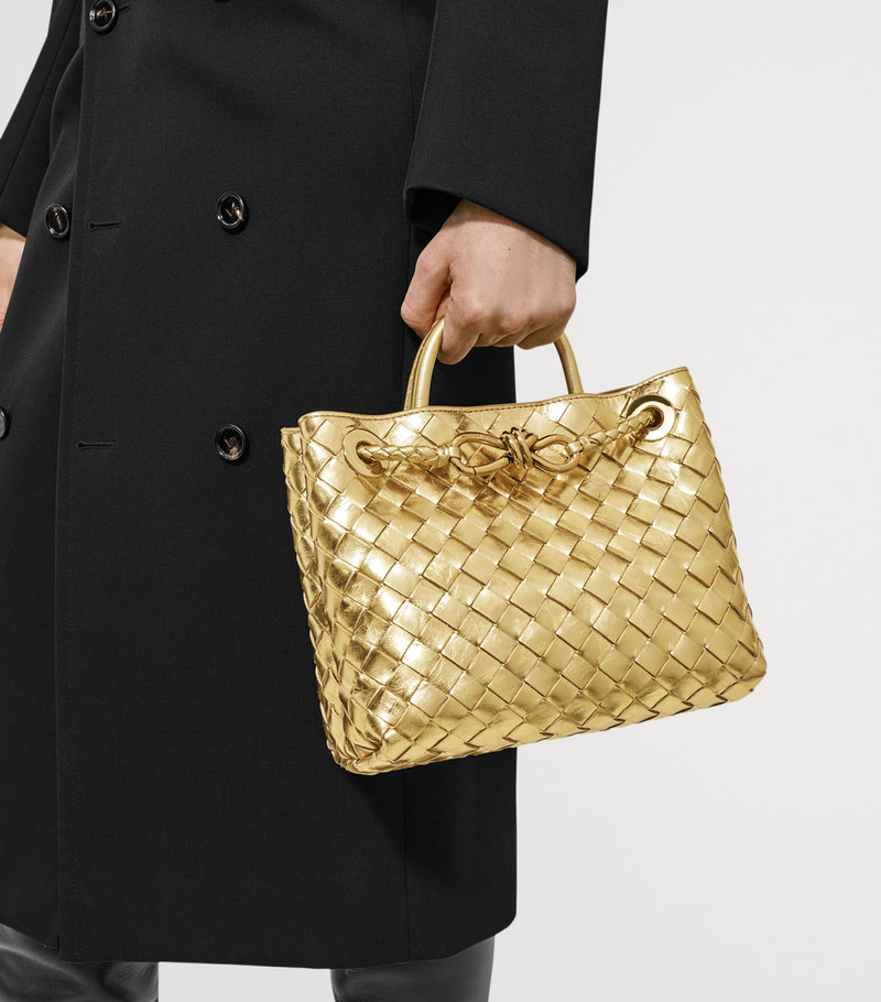 Bottega Veneta Andiamo top-handle bag small leather, UK version