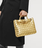 Bottega Veneta Andiamo top-handle bag small leather, UK version