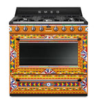 Retro Stainless Steel Fridge with Humidity Control and Temperature Zone