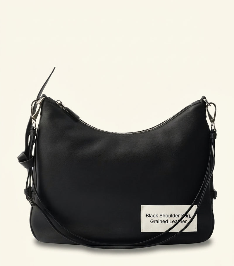 Prada large leather shoulder bag (British brand)