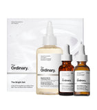 The Ordinary Bright Set with glycolic toner and serums, imported from the UK