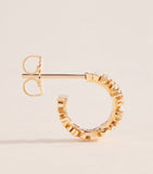 Suzanne Kalan rose gold diamond hoops - British product