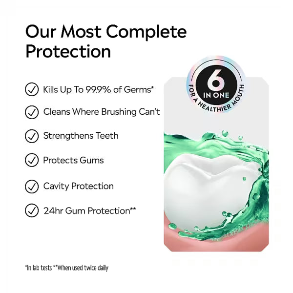 Listerine Teeth And Gum Mouthwash 500ml, UK version