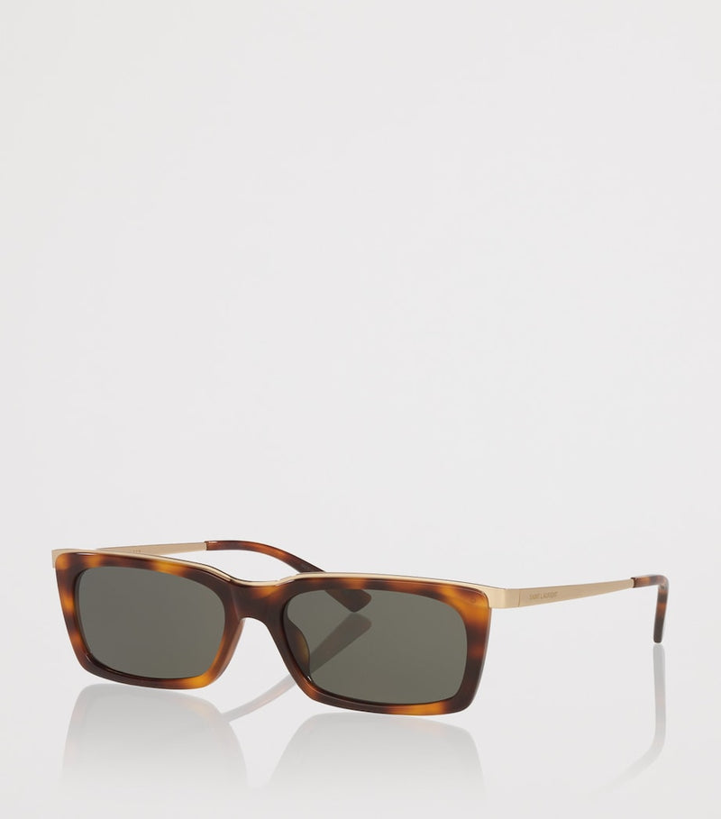 Saint Laurent acetate rectangle sunglasses (British brand)
