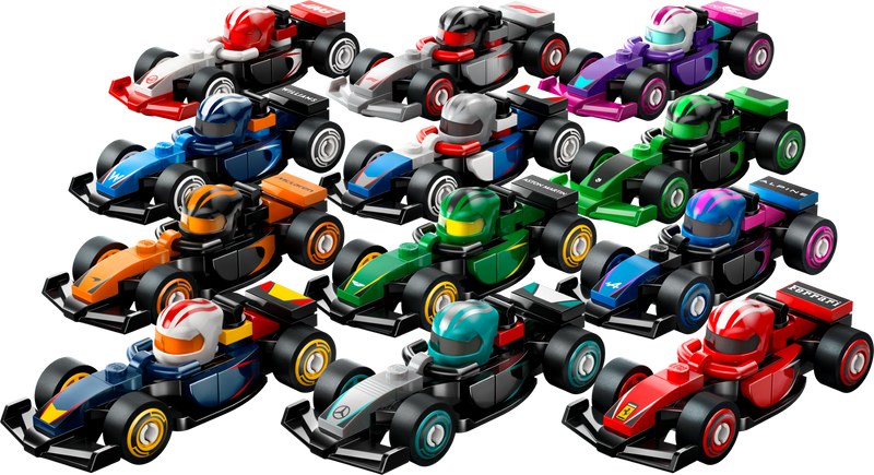 LEGO F1 Collectible Race Cars 29 pieces - British product