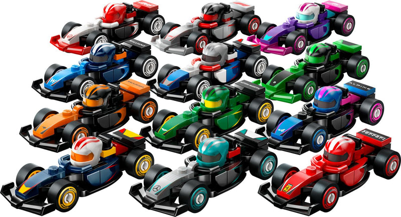 LEGO F1 Collectible Race Cars 29 pieces - British product