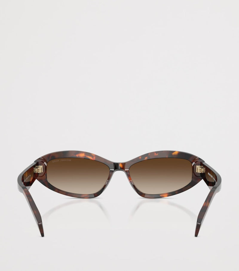Michael Kors Wilmington oval sunglasses, imported from the UK
