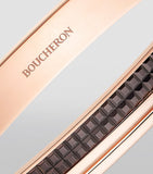 Boucheron Quatre Classique bangle yellow and rose gold - British product