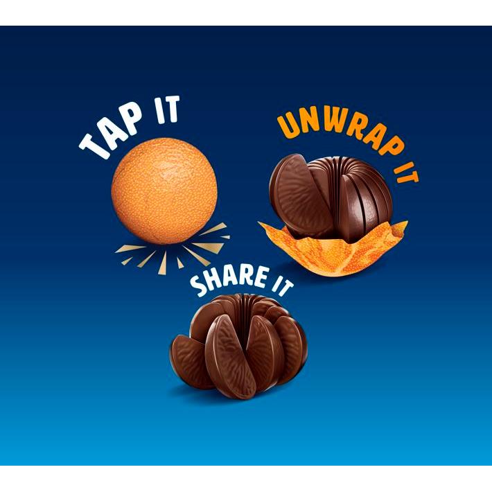 Terry's dark chocolate orange ball 145g, imported from the UK