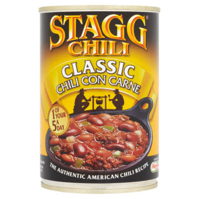 Stagg Classic Beef & Beans Chili Con Carne 400g (British brand)