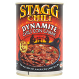 Stagg Dynamite Hot Chili Con Carne 400g can (British brand)