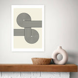 Argos East End Prints Retro Wave Art Print A3- Buy online at McGrocer