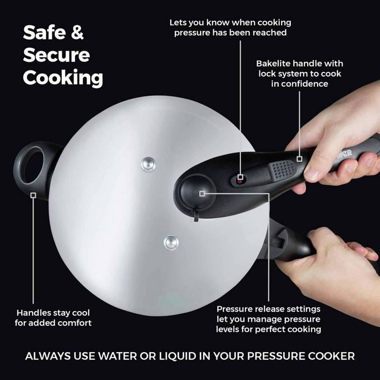 Tower Compact 4 Litre Pressure Cooker (British brand)