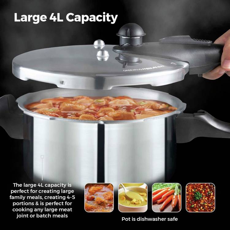 Tower Compact 4 Litre Pressure Cooker (British brand)