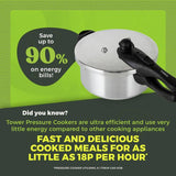 Tower Compact 4 Litre Pressure Cooker (British brand)