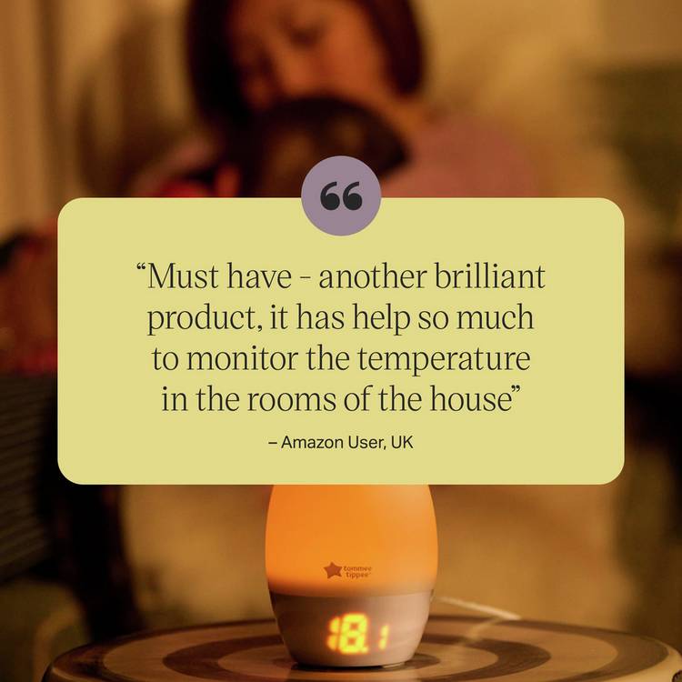 Tommee Tippee Groegg digital thermometer and nightlight (British brand)