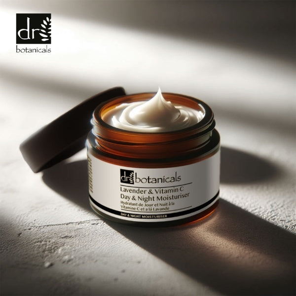 Dr Botanicals lavender vitamin C moisturiser 50ml, UK version