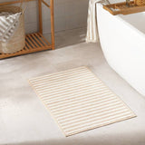 Argos Habitat Neutral Stripe Bath Mat 80x50cm- Buy online at McGrocer