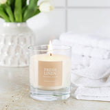 Argos Wax Lyrical Fresh Linen Scented Candle 42-Hour Burn Time- Buy online at McGrocer